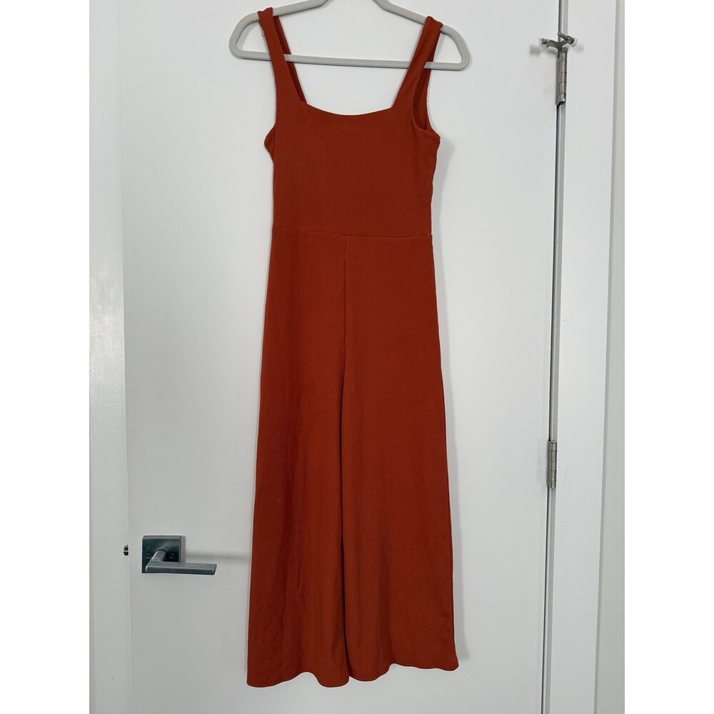 Ribbed Jumper - Rustic Orange size 6